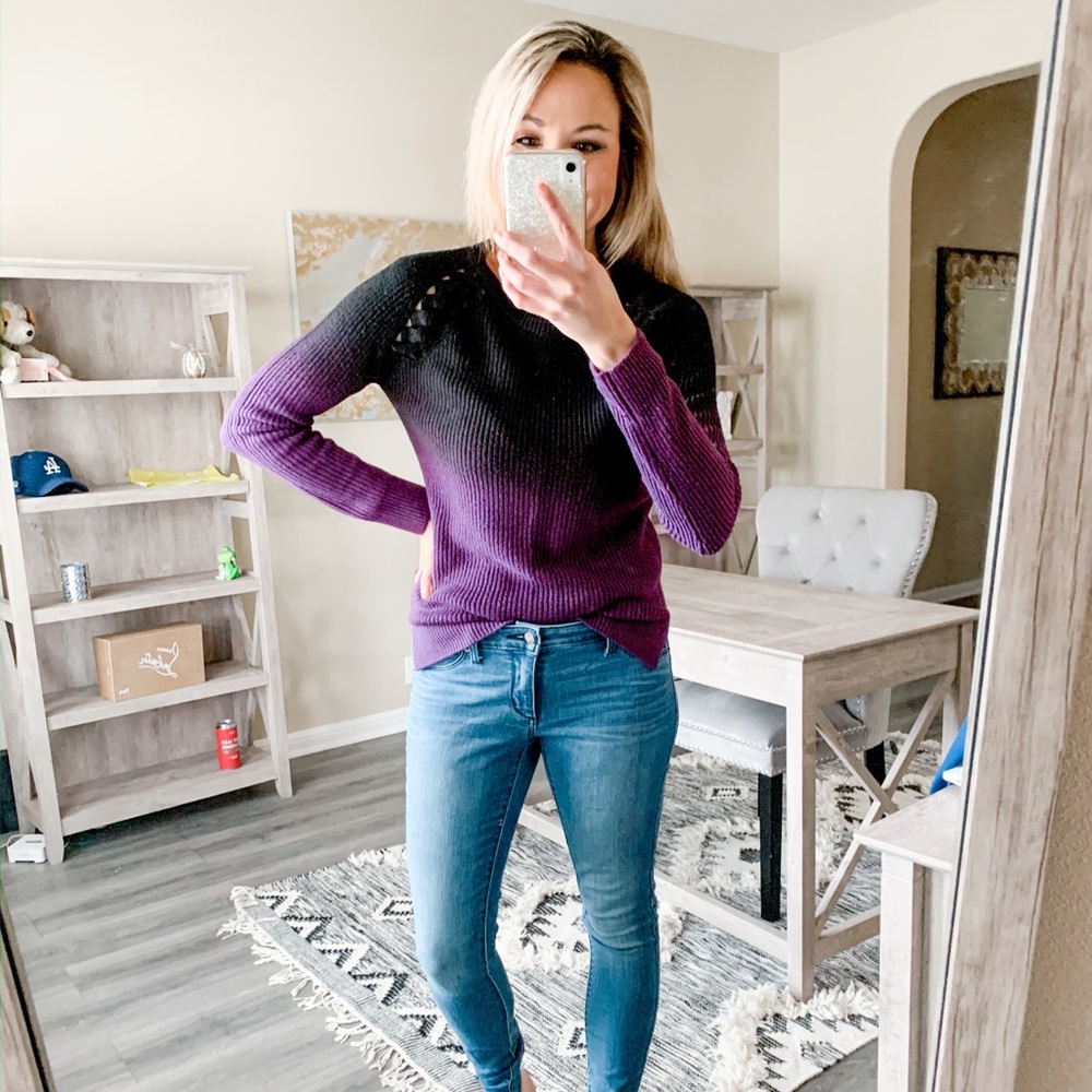 Purple sweater